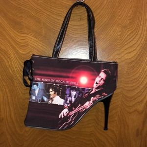 Elvis High Heel Lace up Hand bag